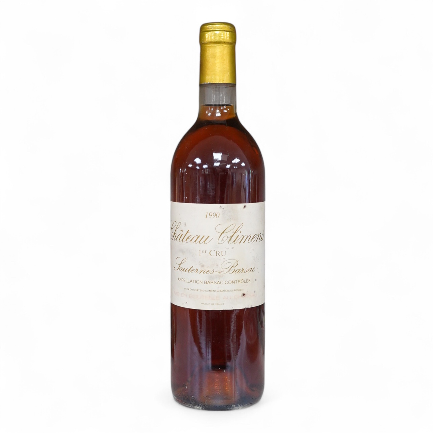 A Chateau Climens, Ist Cru Santernes-Barsac, 1990